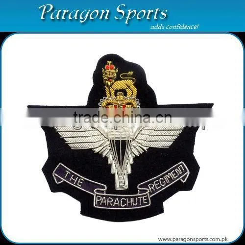 Bullion Badges Hand Embroidered Bullion Military Badges