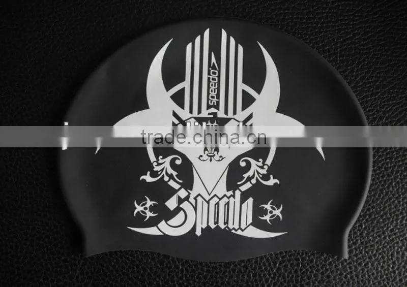Summer popular soft healthy silicone swim cap.silicone swimming cap