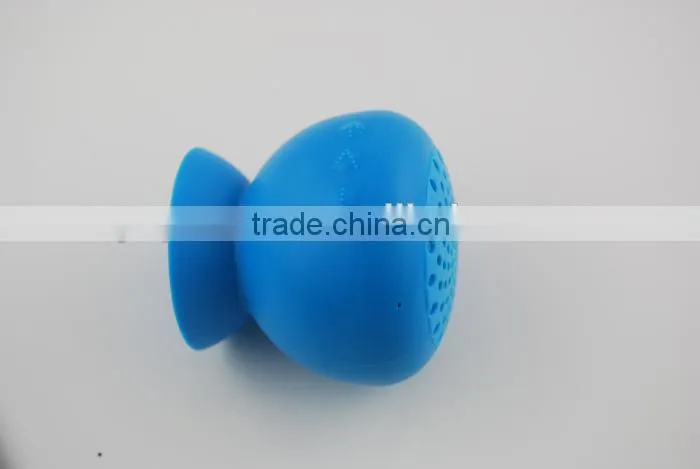 Portable Sucker Handfree Stereo Bluetooth Wireless Mini Speaker