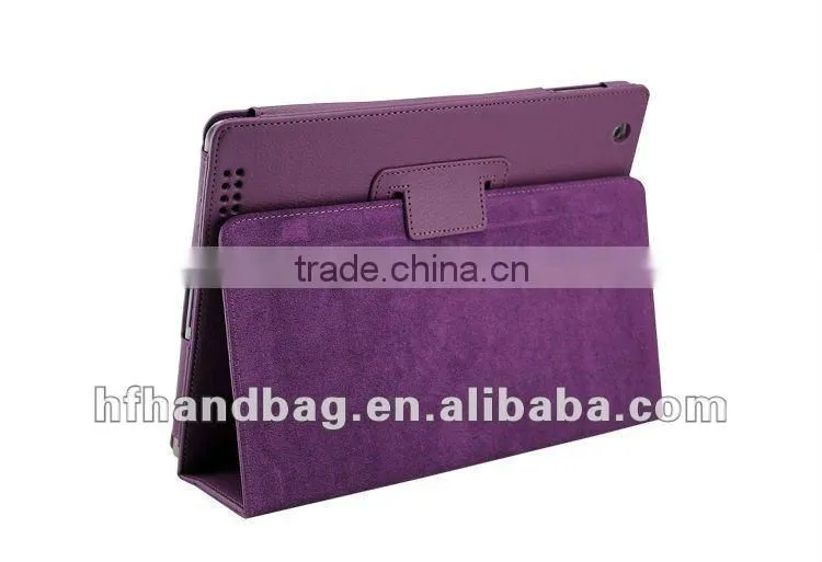 Violet Flat computer&To get on the Internet package leather bag