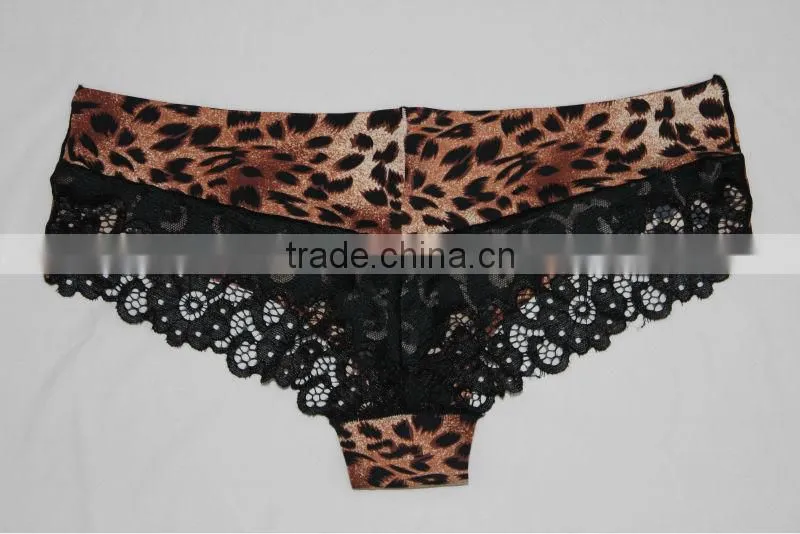 Lace Bonded Sexy Mature Women Panties