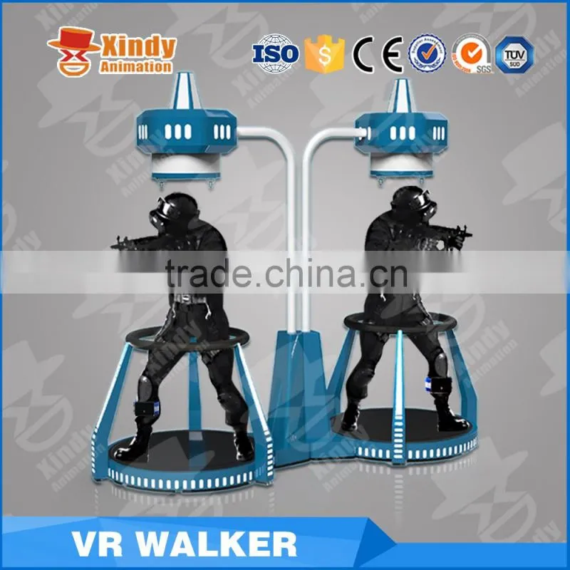 Newest most Attractive CS game equipemnt VR headset 9D VR Simulator VR Walker