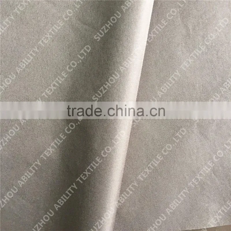 210T polyester pongee coated fabric/PU coated fabric/ raincoat fabric