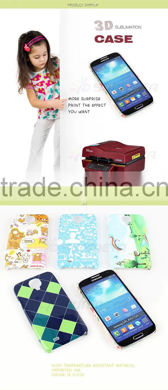 Sunmeta Factory Supply 2D 3D Sublimation Case, blank sublimation phone case