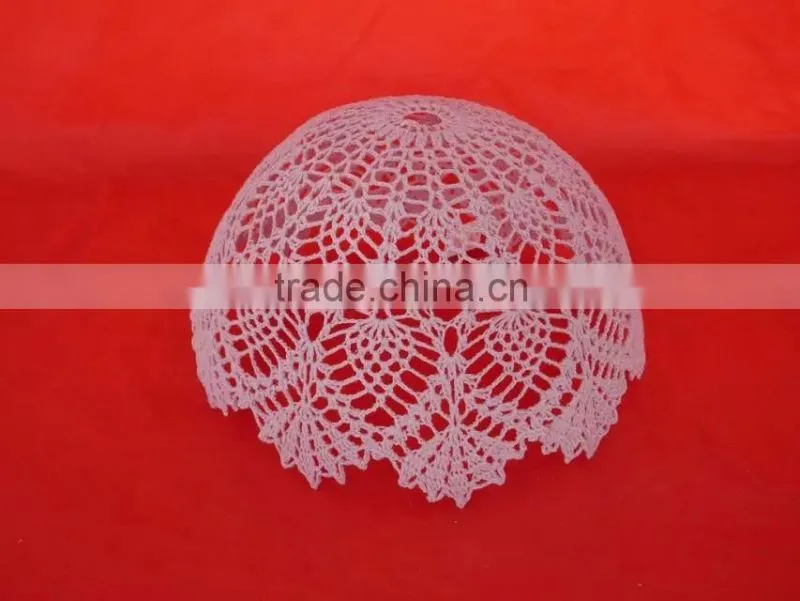 New Design As lampshade handmade crochet cotton