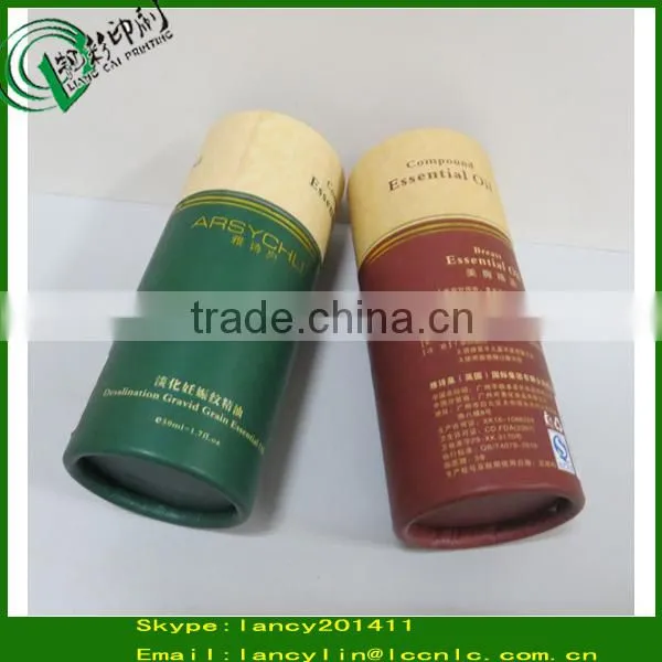 drak red and green round tube round fashion round paper box cosmetics cardboard tubes