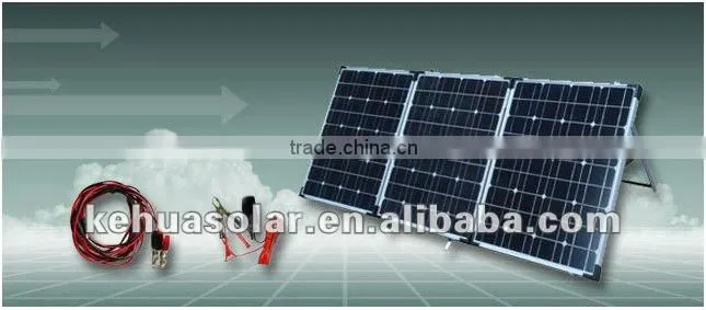 120W Fortable solar panel folded solar panel
