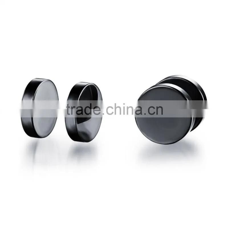 2016 men wedding suits pictures 316L stainless steel round new design earring for men