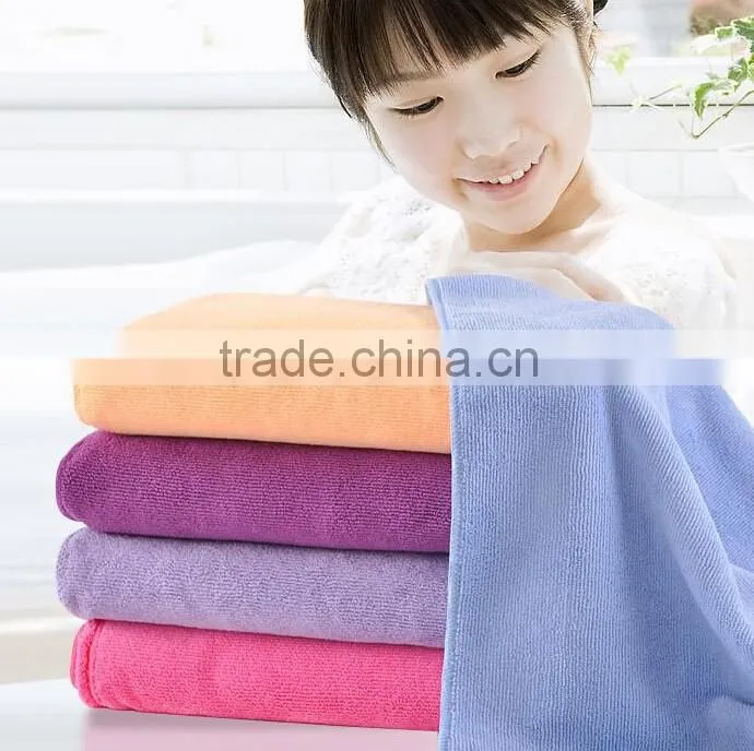 2016 made in china wholesale high quality absorbent microfiber hair towel
