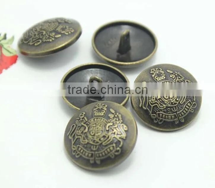 fancy metal buttons for clothing