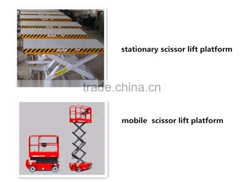 Mini Hydraulic Mobile Scissor Lift Platform
