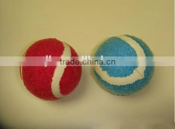 2014 Hot Sale Custom Coloured & Weight Tennis Ball for Pet & Human