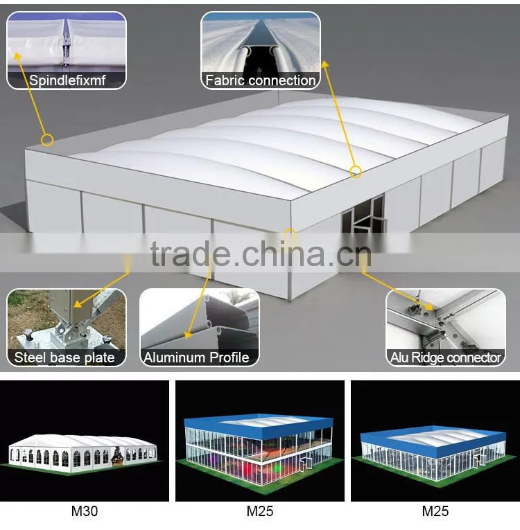 Mixed Party Event Tent Supplier with Aluminum Frame Easy Set up