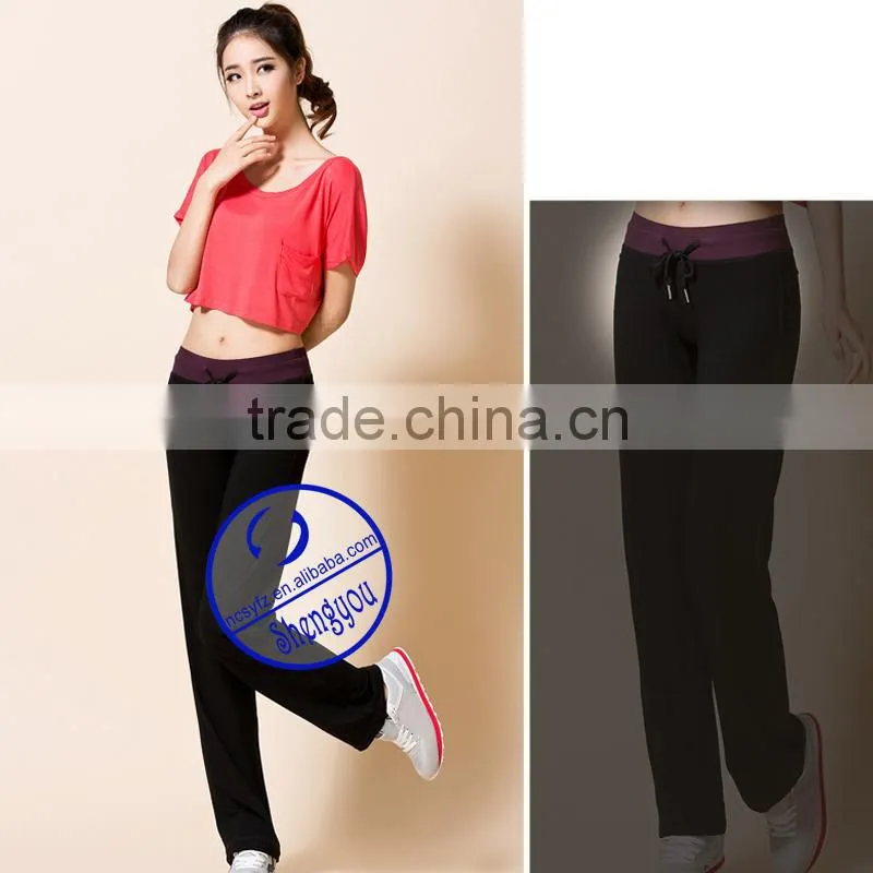 casual loose wide leg yaga pants wholesale china