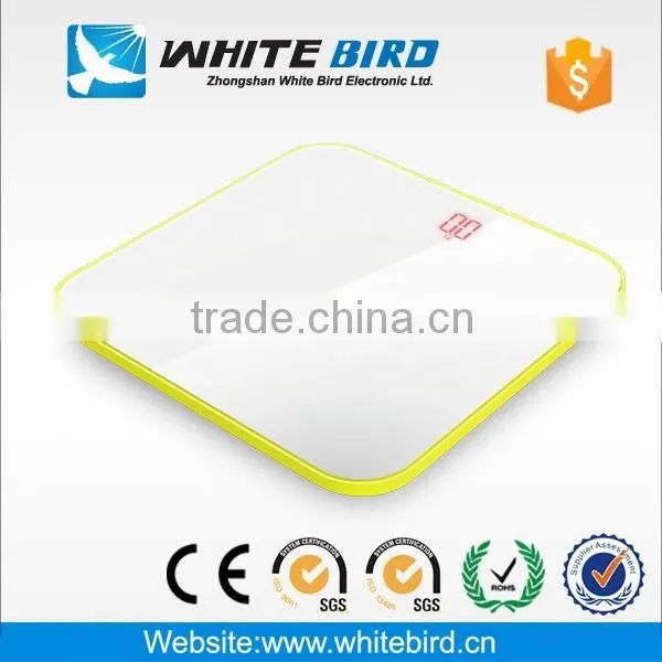 LED glass digital bathroom weighing scale 150kg