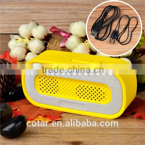 GK-A23 portable with usb charger,FM radio,handsfree call Functional,3W Mini bluetooth speaker
