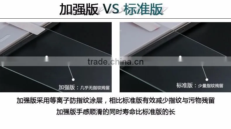 Anti Bluelight Colored 9H Tempered Glass Full Cover Screen Protector For Vivo X5L
