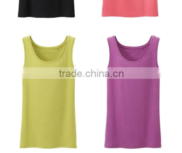 Gym custom womens stringer tank top wholesale