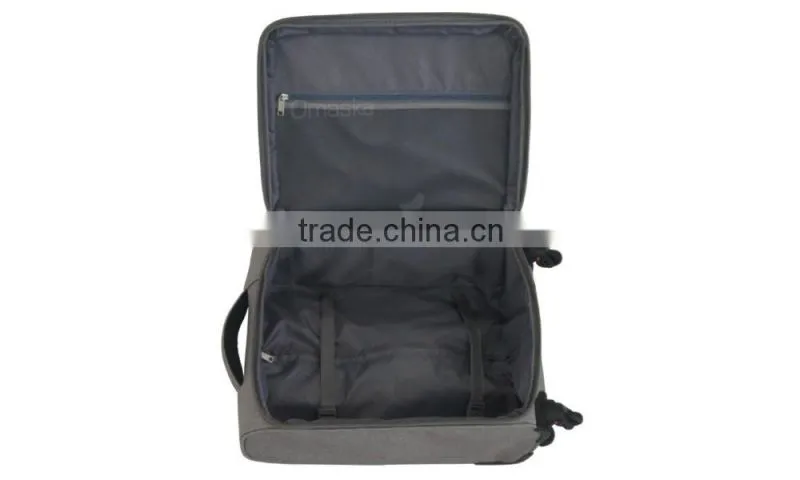 Baoding fashionable grey nylon oxfords used luggage for men
