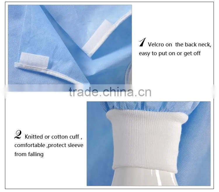 Available Disposable PP Surgical Clothes for disposable use