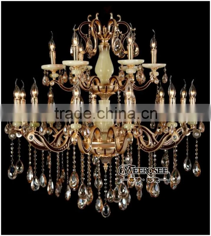 CE&UL Standard Wholesale Metal Crystal Chandelier Pendant Light MD8779-12+6