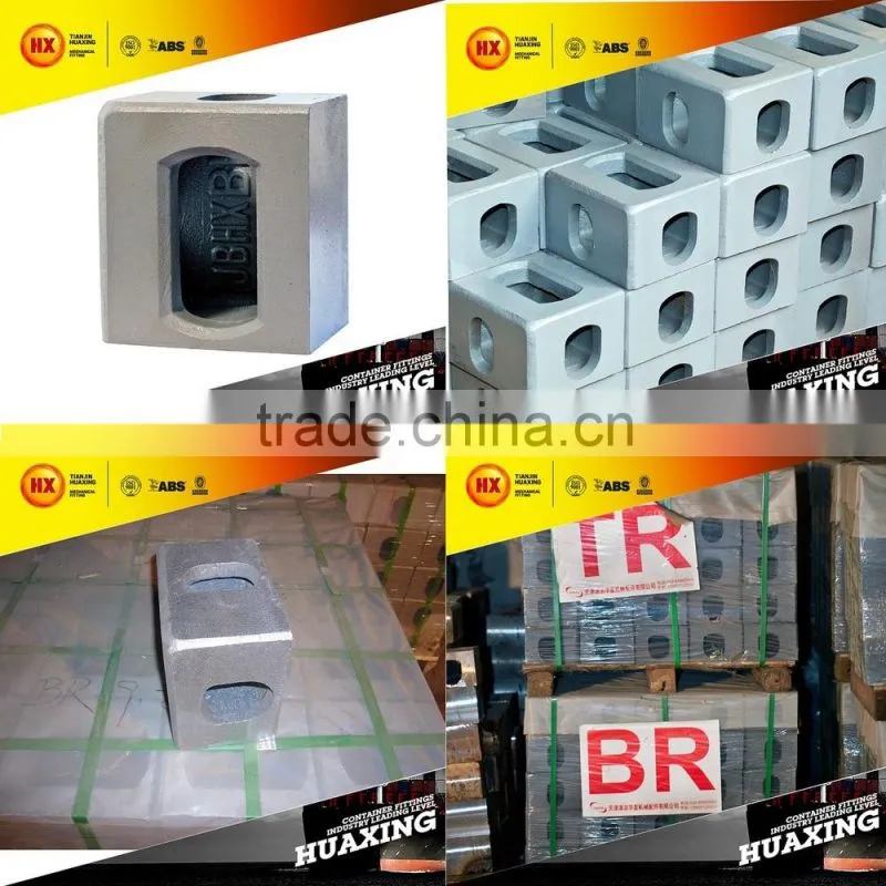 Tianjin Casting steel ISO1161 container corner casing