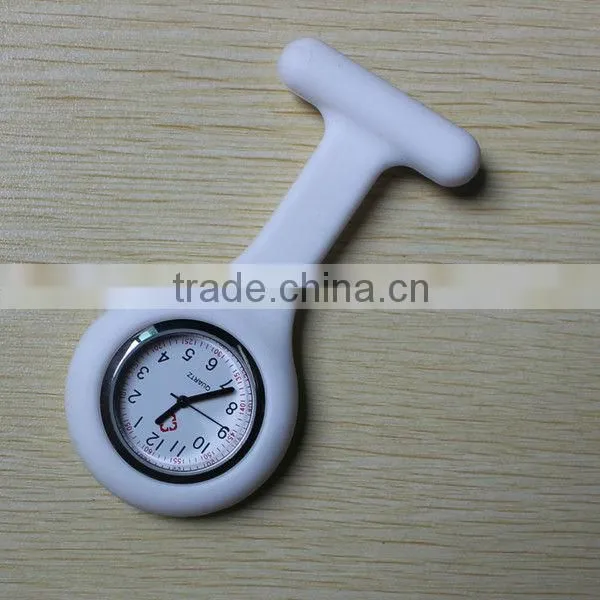 High Quality Silicone Nurse Watch With A Pin