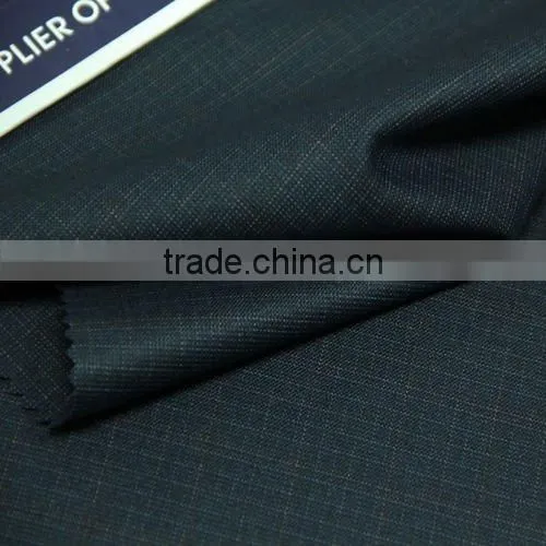 2011 checks/leisure/5%wool/tr suiting fabric