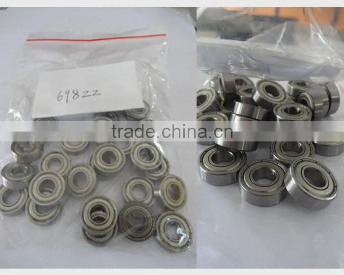 mimiature bearing deep groove ball bearing 696zz
