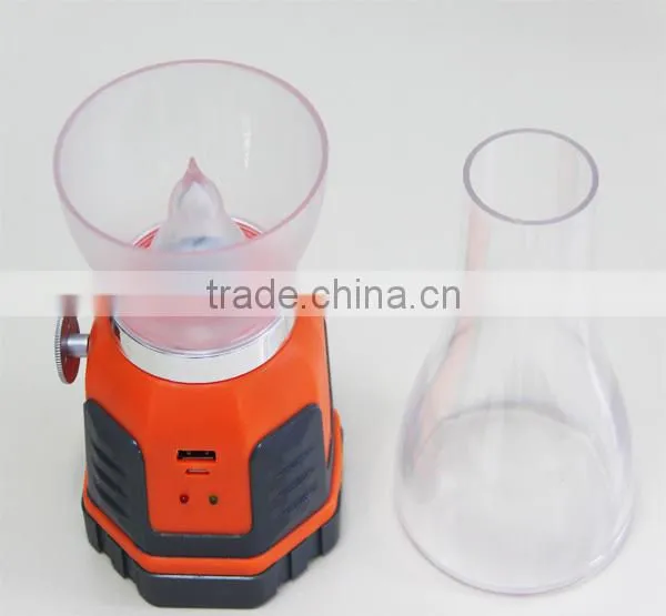 Rechargeable and Dimmable LED Kerosene Lamp with USB cable