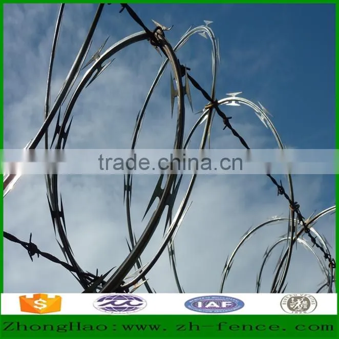 Hot sale high quality prison used Razor Barbed Wire Fence