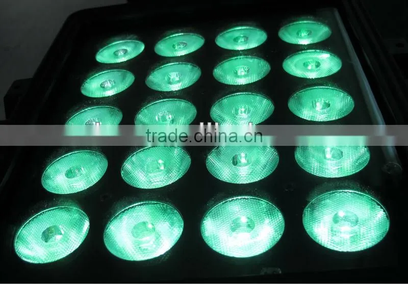 outdoor led wall light 20*15w RGBWA 5 in 1 professional stage equipment