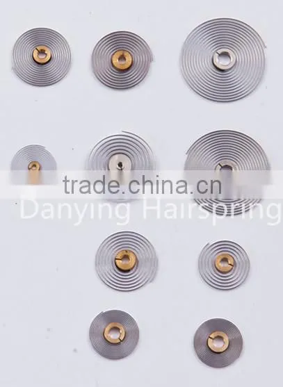 hairspring with bushing