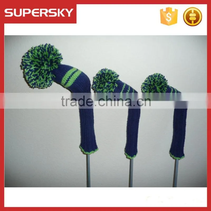 F554 Custom Crochet Golf Club Driver Headcover Sports Accessories