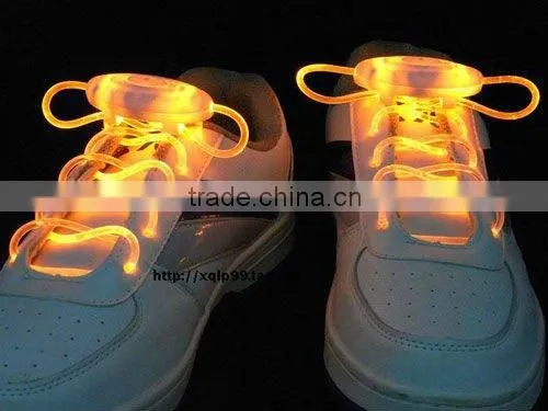 fashionable led glowing electric shoelaces