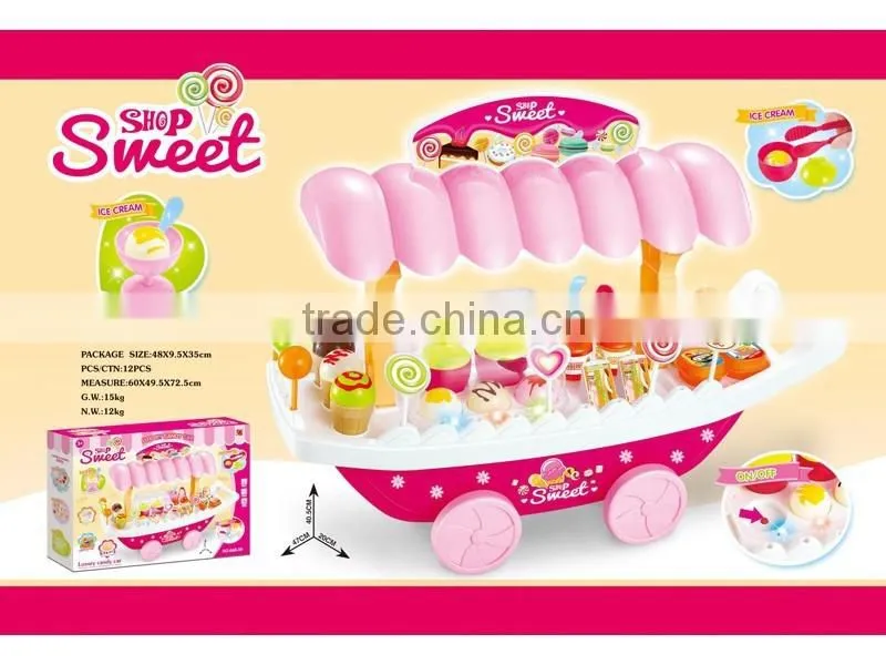 sweet shop pretend play toy with light music PS2309508