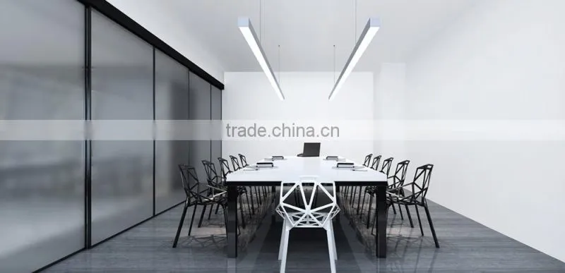 110lm/w aluminum shape surface mounted led light linear 30w 40w 60w led pendant light ,linear led lamps