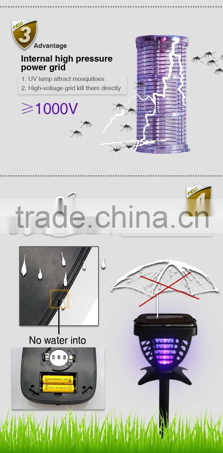 Aosion new production solar operation electric mosquito trap,mosquito kills device