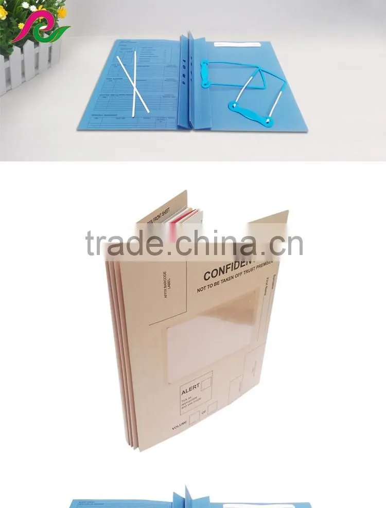Custom design Patient record files case note folder
