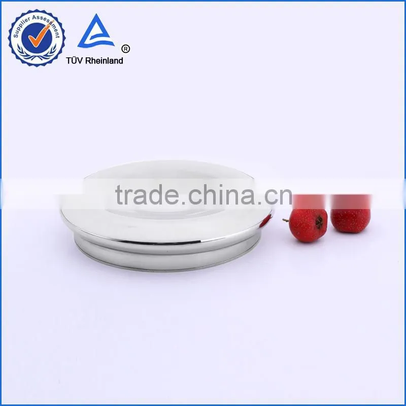 New design glass lid with long bakelite vertical handle