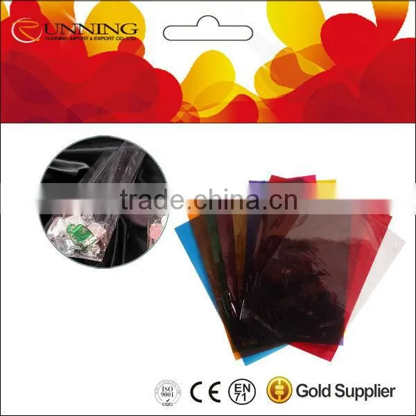 colorful cellophane paper for candy packing