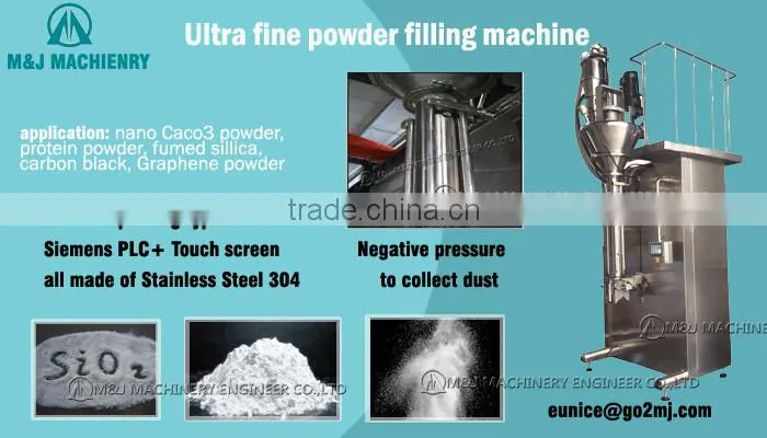 fine active carbon powder filling machine