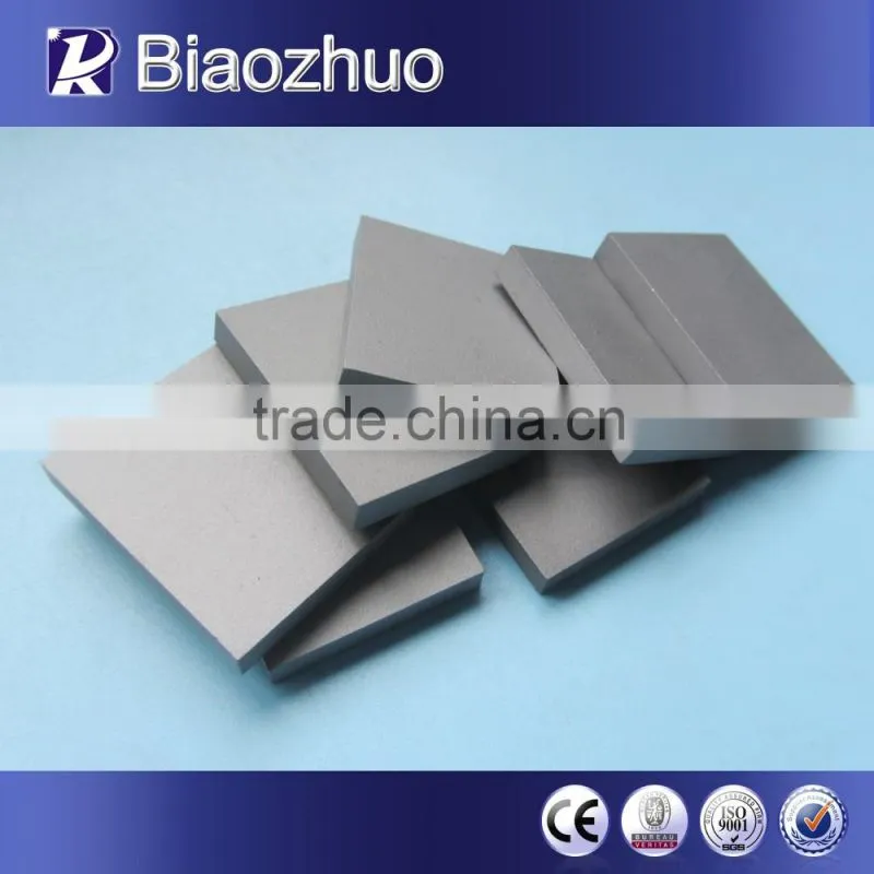 High Hardness Carbide Cemented Blank Plates For Shielding Parts