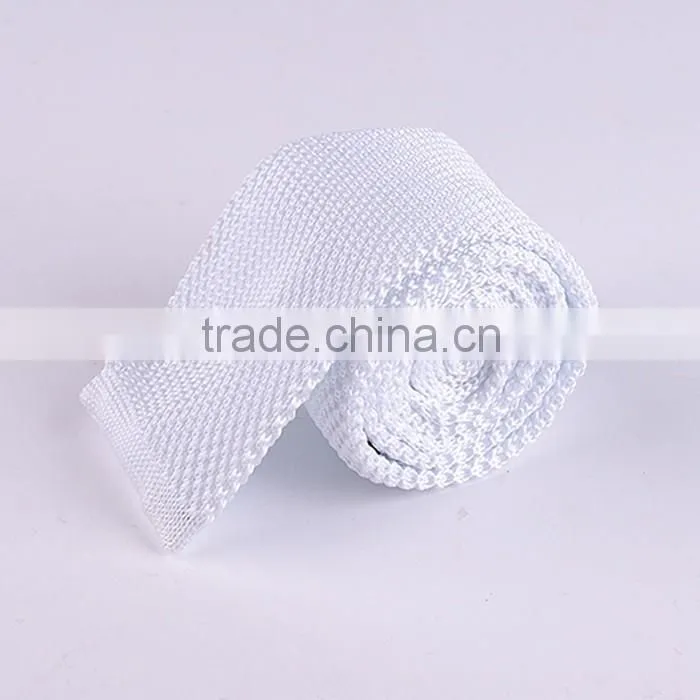 Fashion plain color cotton knitted necktie series 3