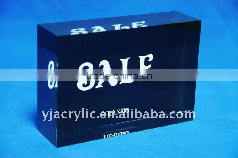 Rectangular acrylic stand