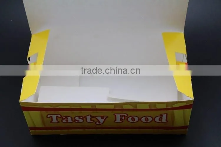 Disposable Ecofriendly Food grade paper snakes box,Food packaging box