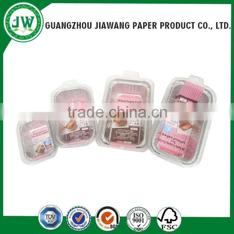 Aluminum foil product container disposable food container