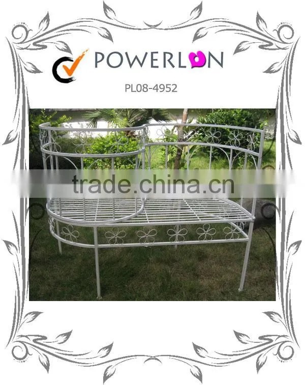 Popular Outdoor Classical Antique Garden Love Seat For Garden Backyard I24M TS05 X11B PL08-4952CP1