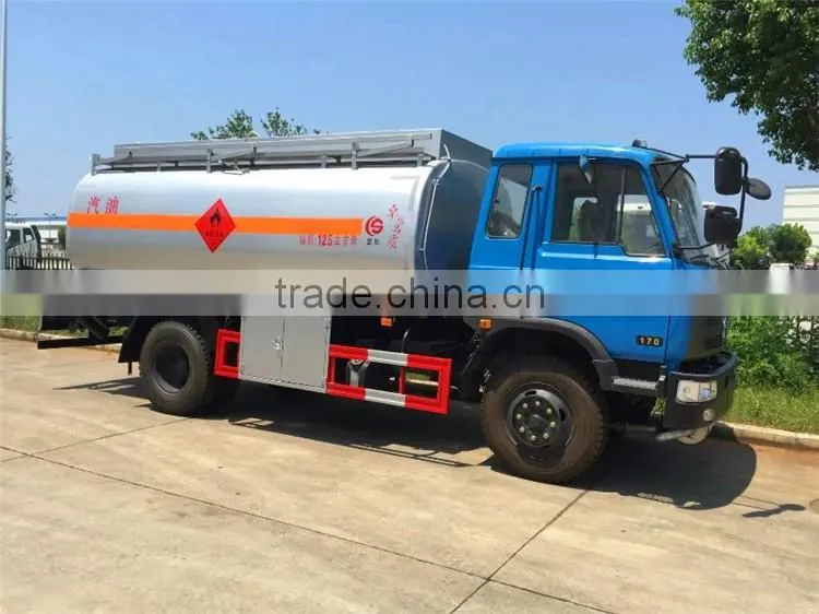 High quality Dongfeng 4*2 4Tons capacity fuel tank truck