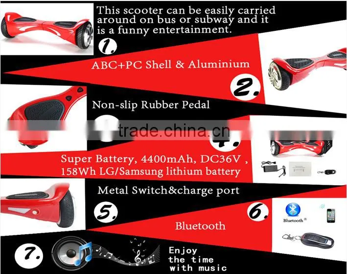 motor for mini self balancing electric scooter, electric balance scooter Hoverboard manufacturer